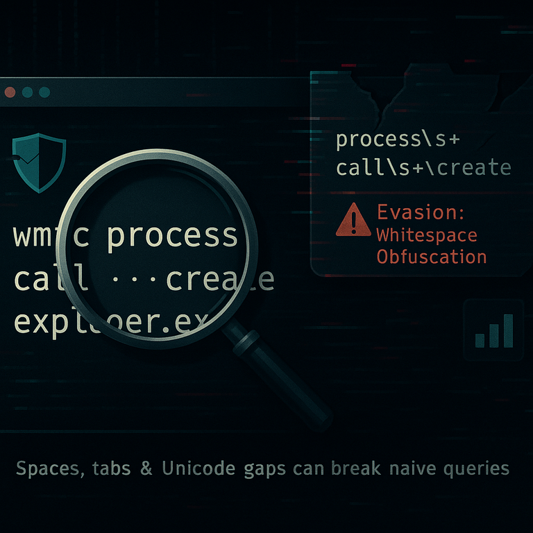 Mind the Gap: How Spaces Sabotage Security Detections